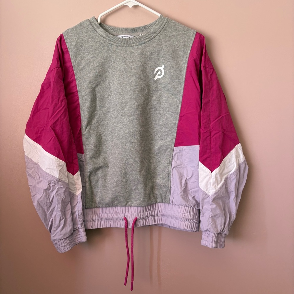 💙Peloton Sweatshirt/Windbreaker - Picture 2 of 9